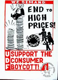 AL2446_2577 We demand: End to High Prices SUPPORT THE CONSUMER BOYCOTT