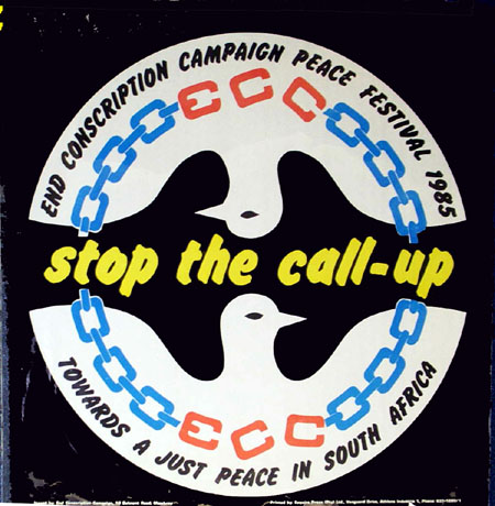 Poster advertising the ECC Peace Festival in 1993, AL2446_1894
