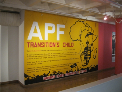 APF exhibition at Museum Africa