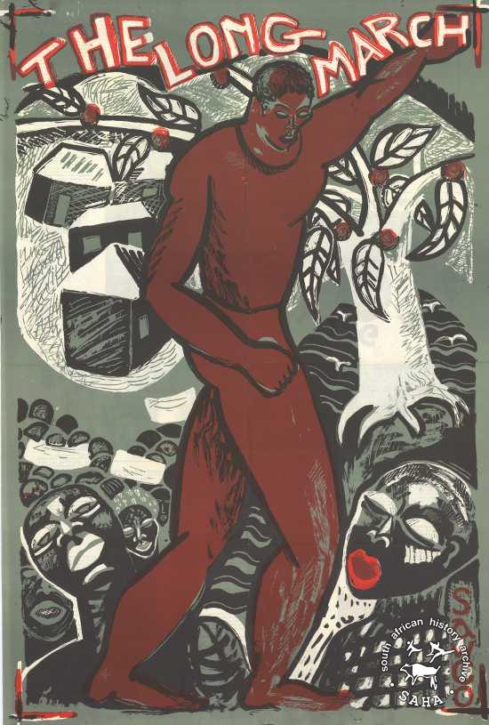 Offset litho poster, issued by the Sarmcol Workers Cooperative (SAWCO), 1986. Archived as SAHA collection AL2446_1175