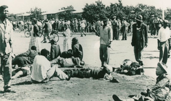 Sharpeville massacre, 21 March 1960. Source: The International Defence and Aid Fund (IDAF). Archived as SAHA collection AL2547_24.3.4