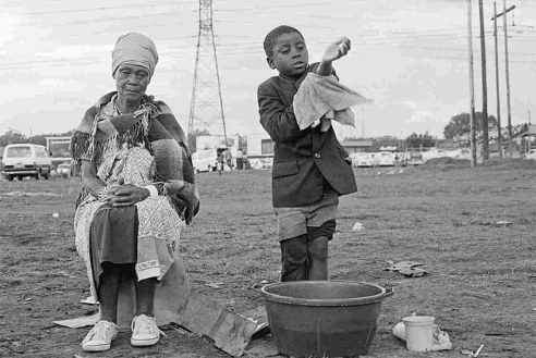 Oakmoor, Tembisa, November 1989, taken by Gille de Vlieg. 