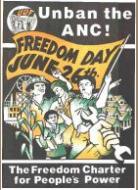 Unban ANC! Freedom day June26: The Freedom charter for the People's power