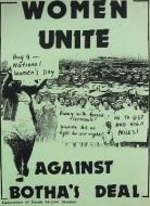 WOMEN UNITE AGAINST BOTHA'S DEAL