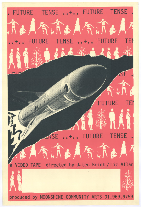Offset litho poster, issued by the Moonshine Community Arts, date unknown. Archived as SAHA collection AL2446_4256
