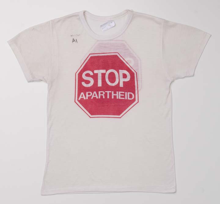 STOP APARTHEID struggle t-shirt