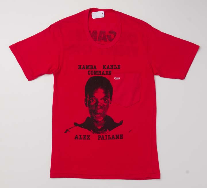 SAHA South African History Archive The powerful role of t shirts in activism and party politics in South Africa