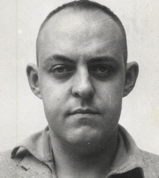 Police photograph of John Harris, 1964. Archived as SAHA collection AL3273_D1_043b
