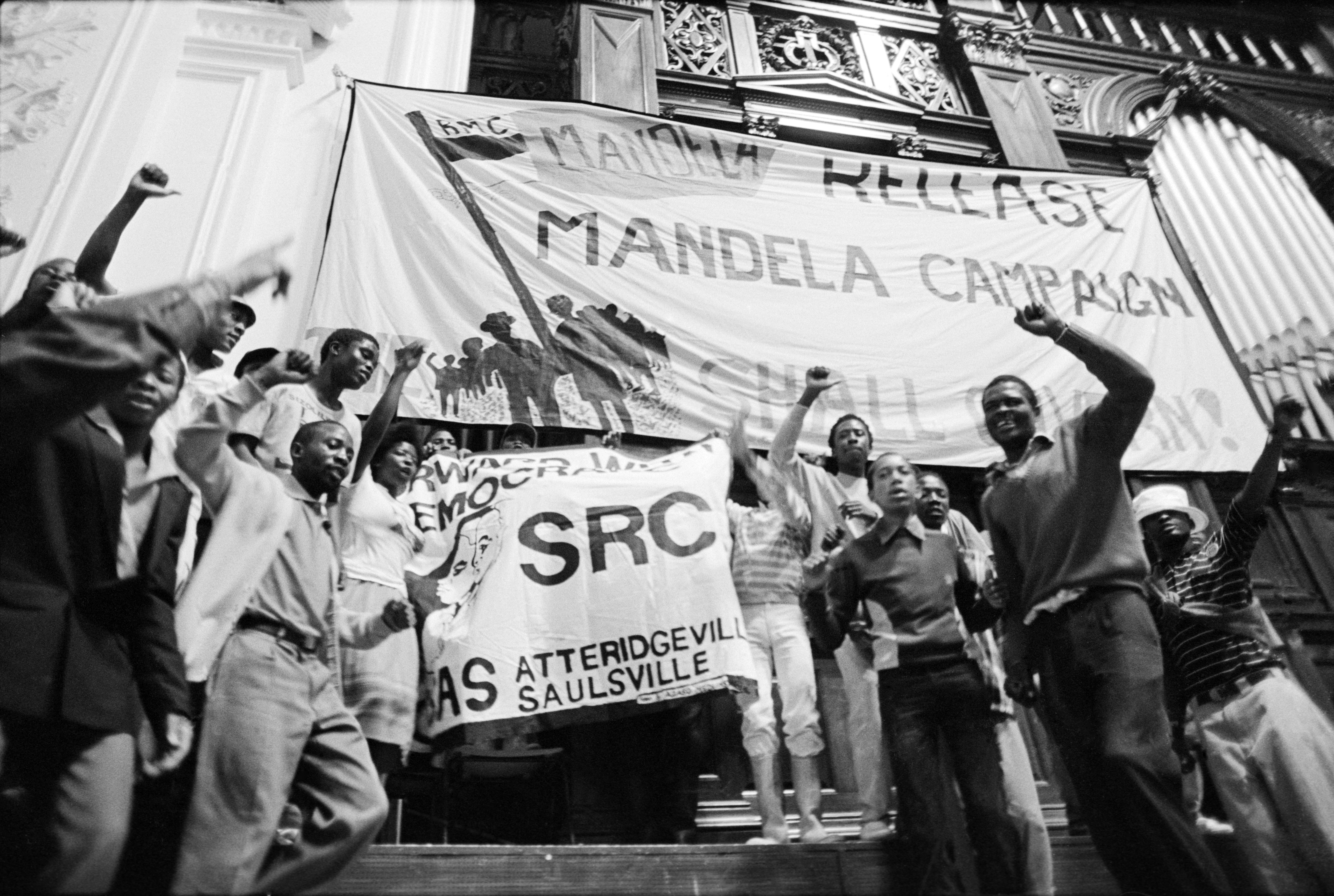 UDF Rally, Johannesburg, Gauteng, 1984-08-19. Photograph by Gille de Vlieg. Archived as SAHA collection AL3274_B19