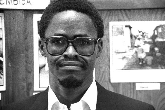 A photograph of Matthew Goniwe in Port Elizabeth months before his assassination, 14 March, 1985, Gille de Vlieg Collection, AL3274C10.1