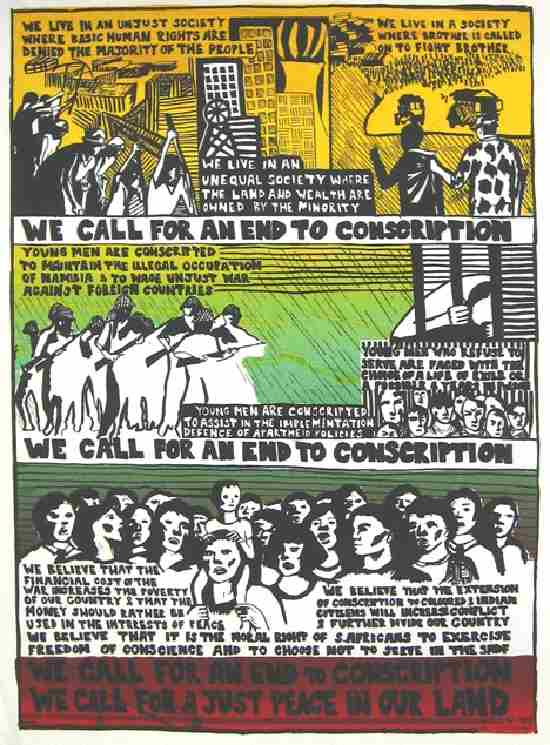 Anti-conscription poster, AL2446_0192, SAHA Poster Collection