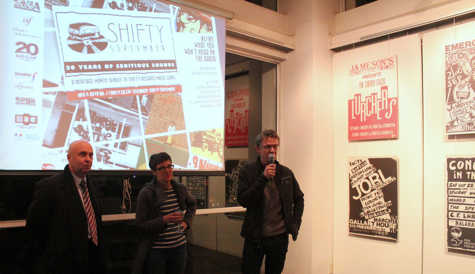Shifty exhibition opening Shifty exhibition opening