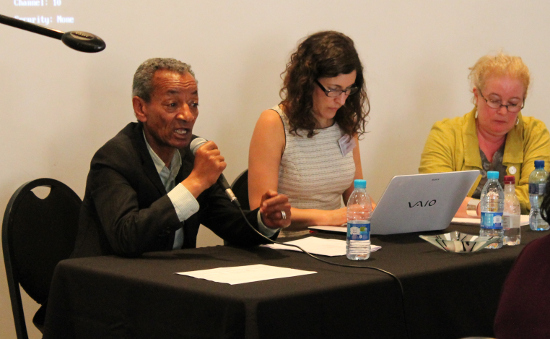 Prof. Andreas Eshete and other delegates, 29 January 2014. Noorun-nisaa Delate Prof. Andreas Eshete and other delegates, 29 January 2014. Noorun-nisaa Delate