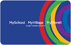 MySchool MyVillage MyPlanet card