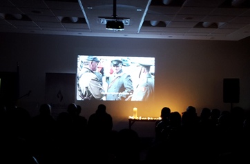 Documentary screening with glow of remembrance candles Screening of Snake gives birth to a snake as part of TRC 20