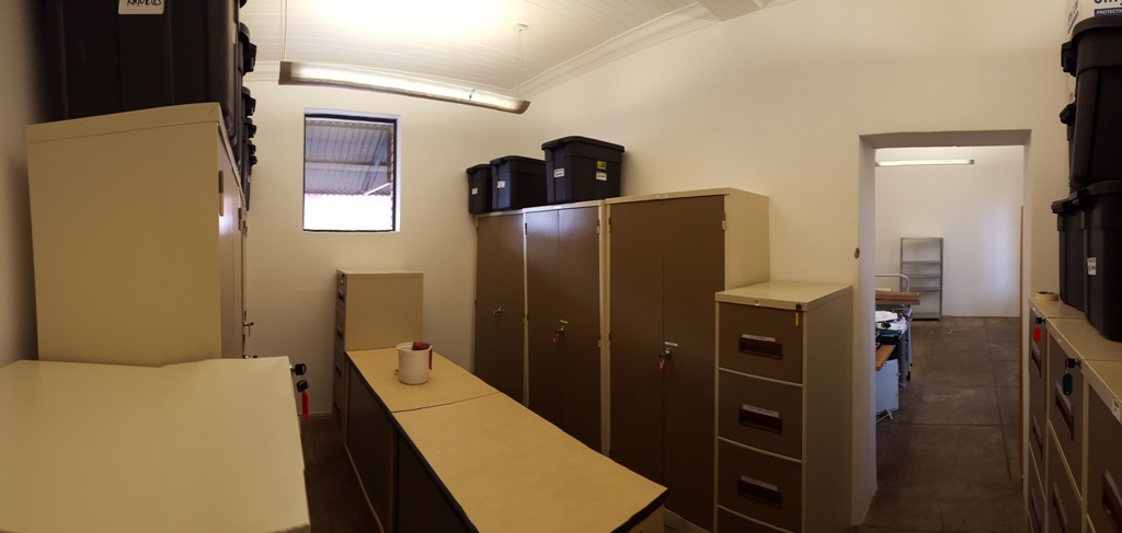 The main office store room after the reshuffle The main office store room after the reshuffle