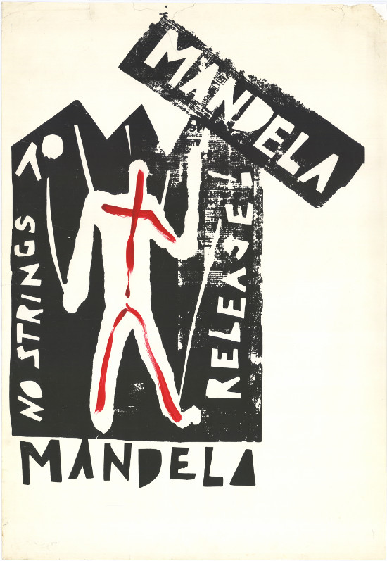 Silkscreened poster, source and date unknown. Archived as SAHA collection AL2446_0960