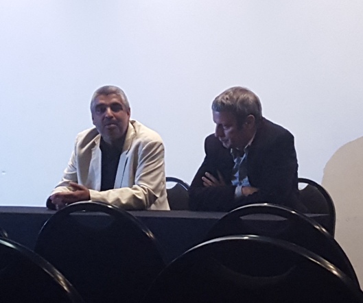 Event pannelists Panelists at Indians cant fly discusson