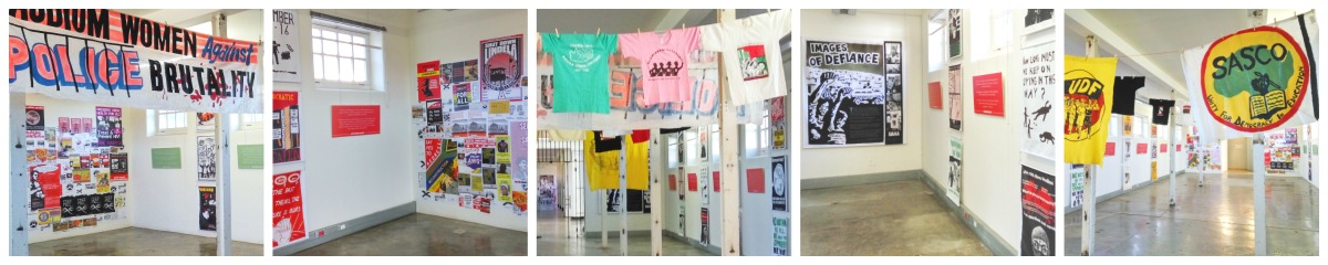 Images of Defiance exhibit on display in Women's Jail, Constitution Hill, August 2016 Images of Defiance exhibit on display in Women's Jail, Constitution Hill, August 2016