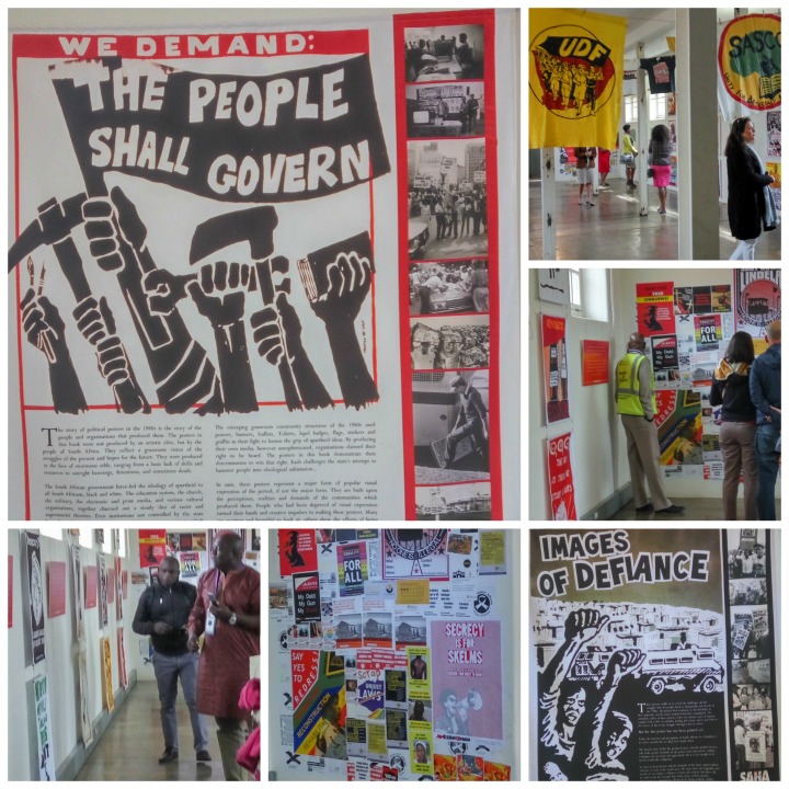 Images of Defiance exhibit on display in Women's Jail, Constitution Hill, August 2016 Images of Defiance exhibit on display in Women's Jail, Constitution Hill, August 2016