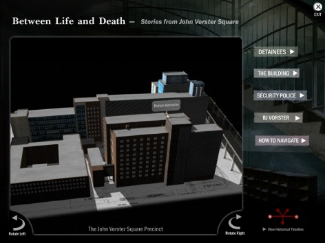 Between Life and Death DVD - screenshot of navigation