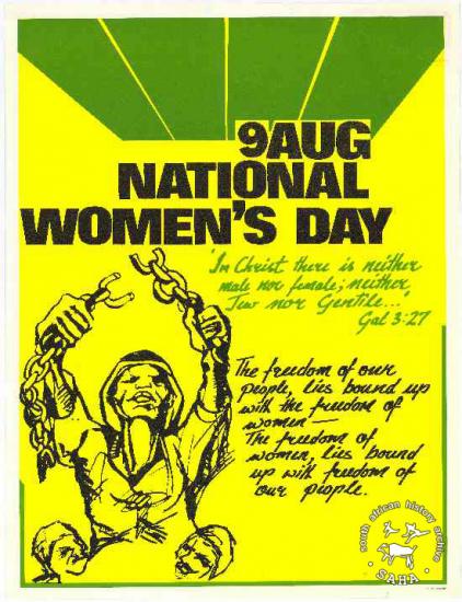 Saha South African History Archive 9 Aug National Women S Day
